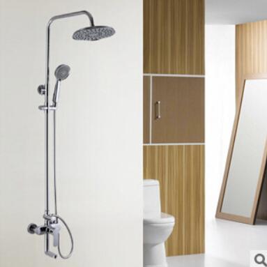 厂家直销批发 淋浴花洒套装 淋浴器 铜淋浴套装 大花洒柱 732